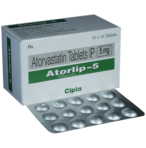 atorlip 5mg tablet 10's